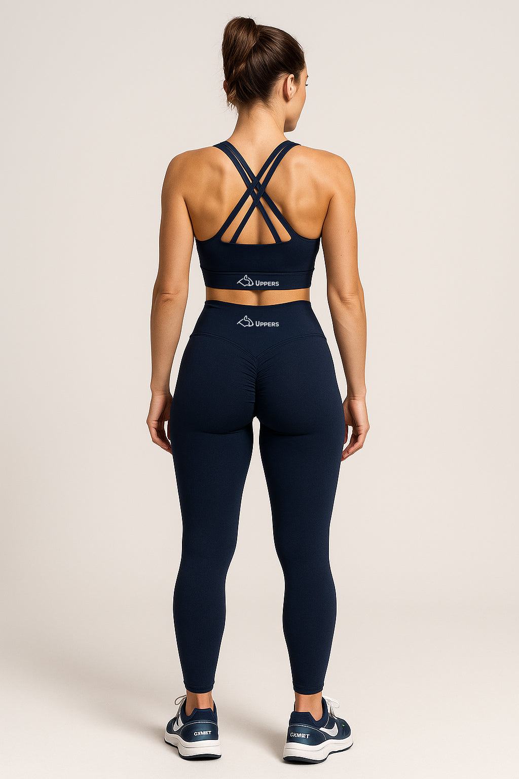 Legging Scrunch - Bleu