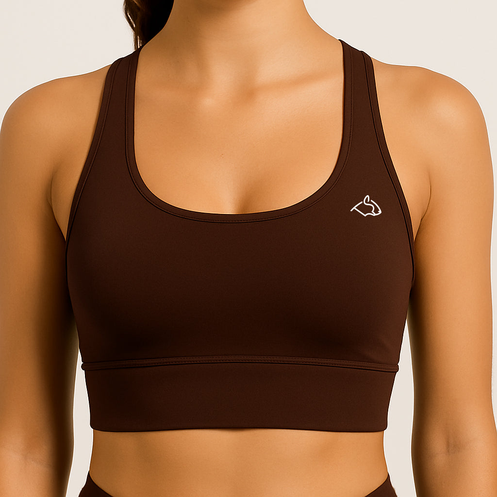 Brassière de sport xCore - Marron