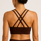 Brassière de sport xCore - Marron