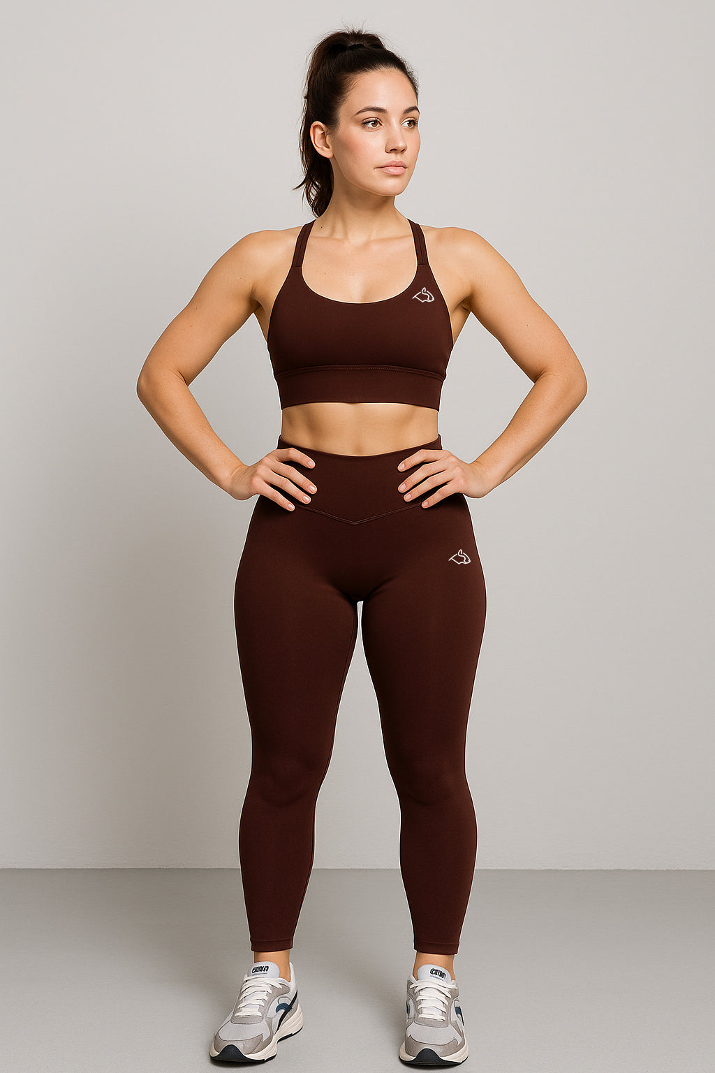 Legging Scrunch - Marron